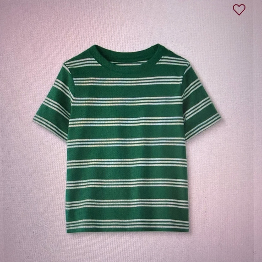 NBW Hanna Andersson Striped T Shirt, 6-7